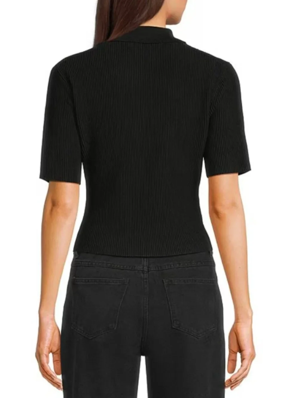 Mod Ref Short Sleeve Collared Top - Picture 3 of 4